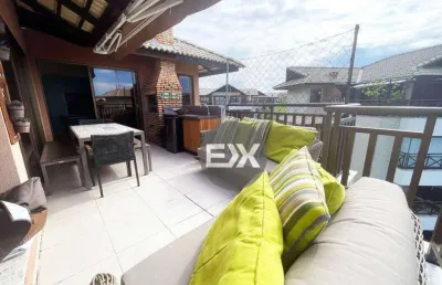 Cobertura à venda, 126 m² por r$ 995.000,00 - porto das dunas - aquiraz/ce