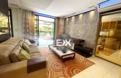 Apartamento térreo no mandara lanai com 118 m² mais garden de 40 m²- porto das dunas - aquiraz/ce