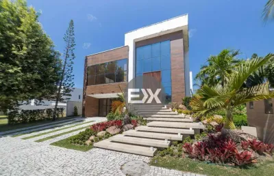 Casa duplex alphaville fortaleza à venda, 500 m² por r$ 3.500.000 -  eusébio/ce