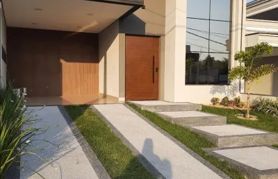 Casa alto padrão super moderna - residencial park gran reserve