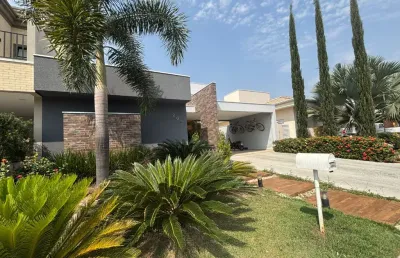 Casa em condomínio fechado com 4 quartos à venda na Avenida Fábio Ferraz Bicudo, 1050, Jardim Residencial Dona Lucilla, Indaiatuba