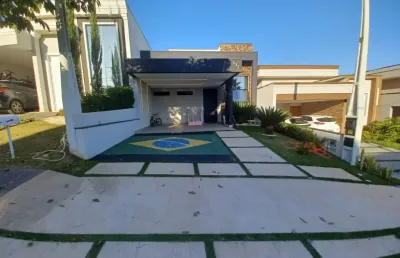 Casa térrea com 3 suítes em condomínio residencial bréscia - indaiatuba