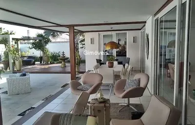 Casa com 4 quartos à venda na 1ª travessa praia de icaraí, 15, vilas do atlantico, lauro de freitas, 417 m2 por r$ 2.500.000
