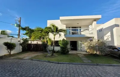 Casa em condomínio fechado com 4 quartos à venda na rua ana c b dias, 30, buraquinho, lauro de freitas, 151 m2 por r$ 800.000