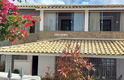 Casa em condomínio fechado com 4 quartos à venda na rua praia de tramandai, 15, vilas do atlantico, lauro de freitas, 300 m2 por r$ 1.300.000