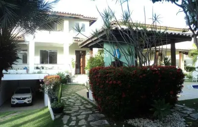 Casa em condomínio fechado com 4 quartos à venda na rua ana c b dias, buraquinho, lauro de freitas, 272 m2 por r$ 1.290.000