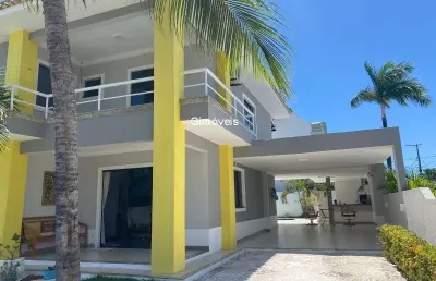 Casa em condomínio fechado com 4 quartos à venda na rua priscila b dutra, buraquinho, lauro de freitas, 340 m2 por r$ 1.650.000