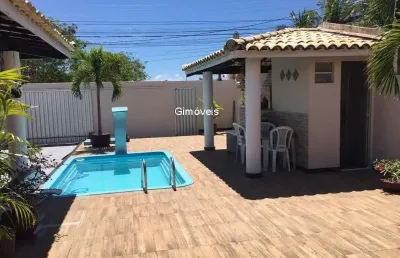 Casa com 4 quartos à venda na rua rio das graças, 20, miragem, lauro de freitas, 200 m2 por r$ 1.080.000