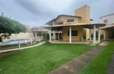 Casa em condomínio fechado com 4 quartos à venda na rua ana c b dias, buraquinho, lauro de freitas, 476 m2 por r$ 1.350.000