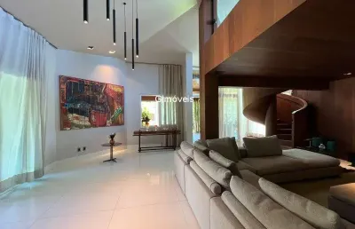 Casa em condomínio fechado com 6 quartos à venda na avenida santos dumont, 6277, portão, lauro de freitas, 382 m2 por r$ 9.000.000