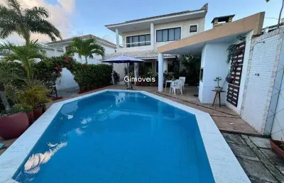 Casa com 4 quartos à venda na rua rio das graças, 20, vilas do atlantico, lauro de freitas, 250 m2 por r$ 1.080.000