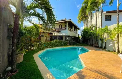 Casa com 5 quartos à venda na alameda praia de pitangueira, vilas do atlantico, lauro de freitas, 441 m2 por r$ 1.790.000