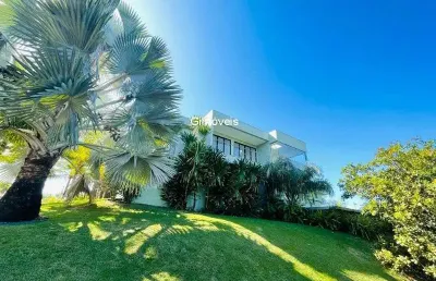 Casa em condomínio fechado com 4 quartos para alugar na rodovia ba-099 - estrada do côco, praia de busca vida, camaçari, 530 m2 por r$ 25.000