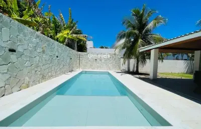 Casa em condomínio fechado com 4 quartos à venda na rodovia ba-099 - estrada do côco, praia de busca vida, camaçari, 289 m2 por r$ 3.500.000