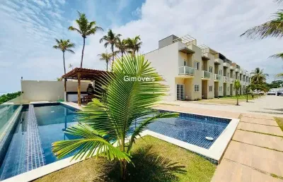 Casa em condomínio fechado com 3 quartos à venda na rua walter da silva maia, ipitanga, lauro de freitas, 122 m2 por r$ 750.000