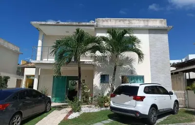 Casa em condomínio fechado com 4 quartos à venda na rua arlete souza costa, buraquinho, lauro de freitas, 200 m2 por r$ 1.170.000