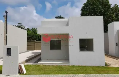 Casa em condomínio fechado com 2 quartos à venda na Avenida Tiradentes, S/N, Abrantes, Camaçari