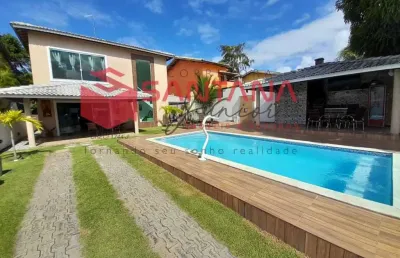 Casa em condomínio fechado com 3 quartos para alugar na Estrada Do Côco Km 31 1º Etapa, S/N, Barra do Jacuípe, Camaçari