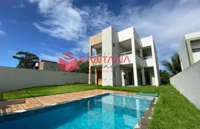 Casa em condomínio fechado com 4 quartos à venda na Rua Jurema, S/N, Caixa D'Água, Lauro de Freitas