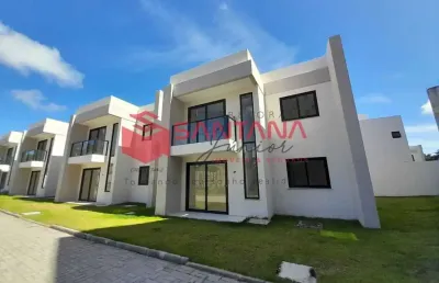Casa em condomínio fechado com 4 quartos à venda na Rua A, 1A, Abrantes, Camaçari