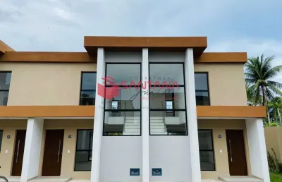 Casa em condomínio fechado com 2 quartos à venda na Rua Renato Conceição, 01, Buraquinho, Lauro de Freitas