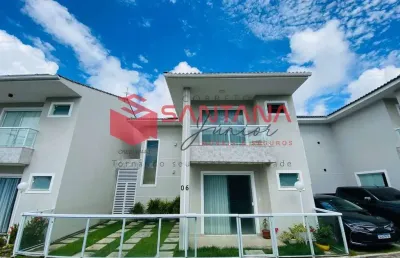 Casa em condomínio fechado com 3/4 à venda em buraquinho