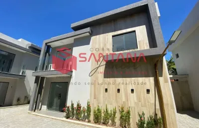 Casa em condomínio 4/4, sendo 1 suíte, para venda em lauro de freitas