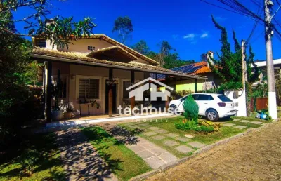 Casa com 4 dormitórios à venda, 230 m² por r$ 980.000,00 - posse - teresópolis/rj