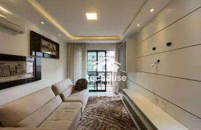 Apartamento alto padrão com 2 dormitórios à venda, 75 m² por r$ 895.000 - várzea - teresópolis/rj
