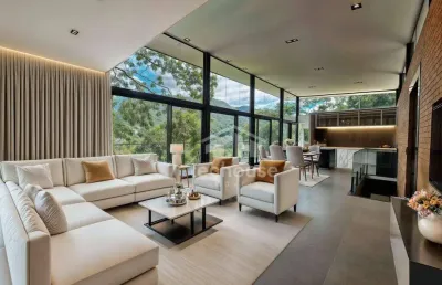 Casa de alto padrão à venda no parque imbui com 5 suítes, lazer completo e segurança 24h. luxo, sofisticação e exclusividade integrados à natureza.