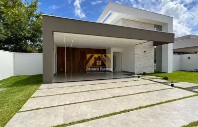 Casa alto padrão com 3 suítes - 240 m² - caribe residence & resort - palmas/to