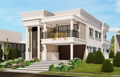 Casa alto padrão, com 4 suítes, 354 m² - 209 sul (arso 24) - condomínio alphaville 2 - palmas/to