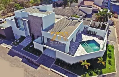 Sobrado alto padrão, com 4 suítes, 351 m² - 404 sul (arse 41) - próximo ao parque cesamar - palmas/to