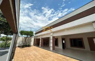 Casa alto padrão 4/4 com 2 suítes - 261 m² na 507 sul (arso 63) -  próximo á pista do antigo aeroporto - palmas/to