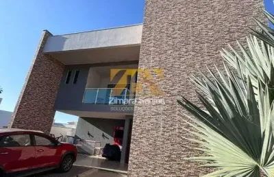 Sobrado alto padrão, com 4 suítes, 320 m² - 1605 sul (acsu so 140) - condomínio mirante do lago - palmas/to