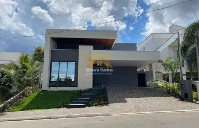 Casa alto padrão, com 4 suítes, 215 m² na 1605 sul - condomínio mirante do lago - próxima a ulbra - palmas/to