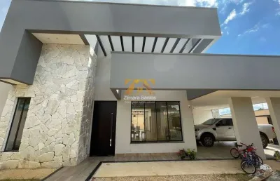 Casa alto padrão, com 3 suítes, 261 m² - taquaralto - palmas/to