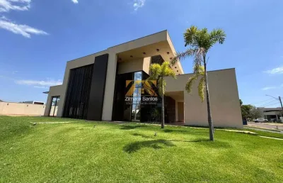 Sobrado alto padrão, 4/4, sendo 3 suítes, 369 m² - condomínio caribe residence - palmas/to