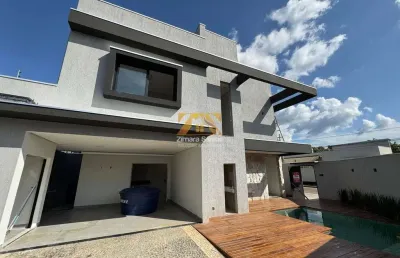 Sobrado alto padrão, com 3 suítes, 149 m² - 407 sul (arso 43)-próximo ao atacadão dos preços baixo -palmas/to