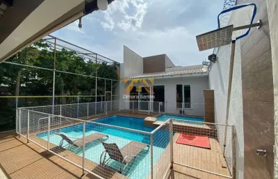 Casa alto padrão 3/4 com 2 suítes - 217 m² na 205 sul (arso 22) - próxima à aldeia mall - palmas/to