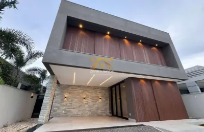 Sobrado alto padrão, com 4 suítes, 290 m² - 209 sul (arso 24) - condomínio alphaville 2 -quadra nobre de palmas/to