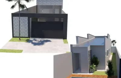 Casa 2/4, sendo 1 suíte, 68,27 m² - 1404 sul (arse 141) - próxima a faculdade católica - palmas/to