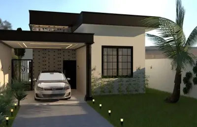 Casa 2/4 com 2 suítes - 127 m²na 1503 sul (arso151)- próximo ao assaí atacadista- palmas/to