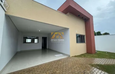 Casa 3/4 sendo 1 suíte, 131 m² - 409 sul (arso 44) - próxima a praia da graciosa-palmas/to