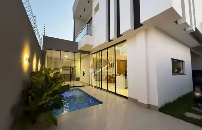 Sobrado alto padrão 4/4 com 3 suítes - 210 m² - 505 sul (arso 52) - próximo ao  hospital jorge saade - palmas/to