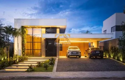 Casa alto padrão 3/4, sendo 3 suítes, 210 m² -  205 norte (arno 22) - condomínio privillege - palmas/to