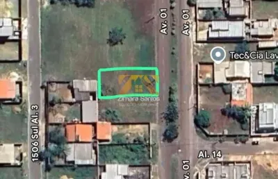 Lote 267,80 m² - 1506 sul (arse 152) - próximo ao assaí atacadista - palmas/to
