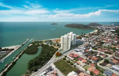 Itacolomi home club - apartamento vista mar 3 dormitórios 2 vagas