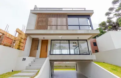 Casa com 3 quartos à venda na estrada guilherme weigert, 528, santa cândida, curitiba, 238 m2 por r$ 1.690.000