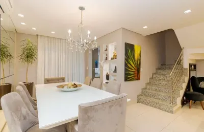 Casa com 4 quartos à venda na rua francisco castellano, 105, jardim das américas, curitiba por r$ 1.380.000